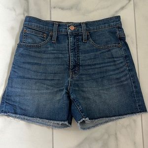 J. Crew Cut Off Denim Shorts